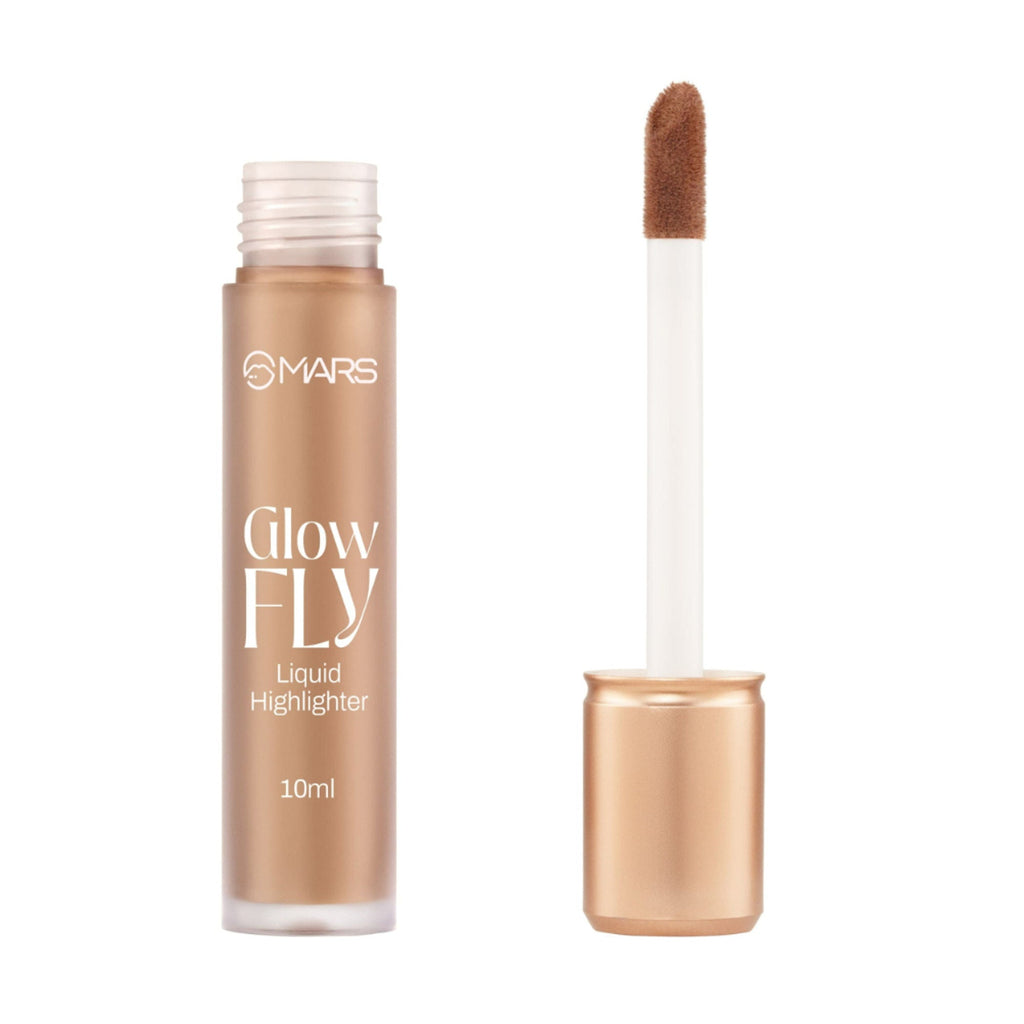 MARS Cosmetics Glow Fly Liquid Highlighter - 02-Winged Champagne