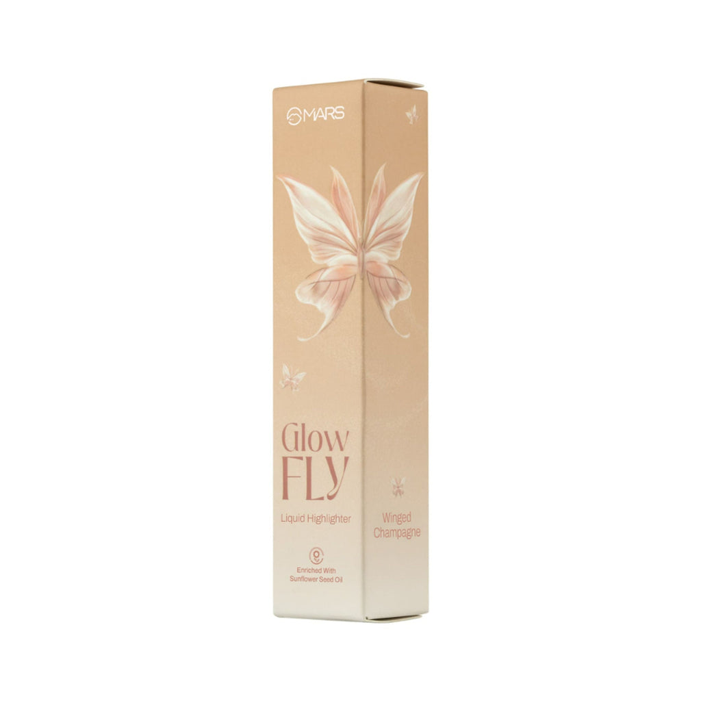 MARS Cosmetics Glow Fly Liquid Highlighter - 02-Winged Champagne