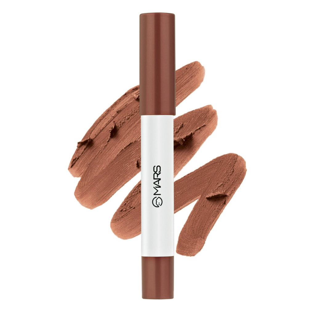 MARS Cosmetics Cloud Kiss Soft - Matte Lip Crayon - 02 Cocoa Whisper