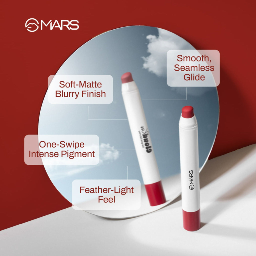 MARS Cosmetics Cloud Kiss Soft - Matte Lip Crayon - 07 Sunset Sails