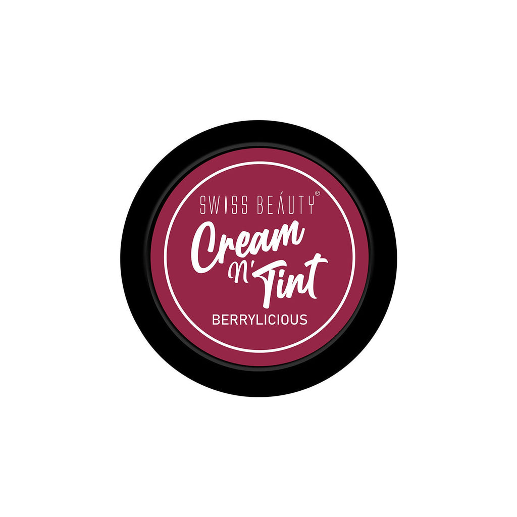 Swiss Beauty Lip & Cheek Cream - Berrylicious - Distacart