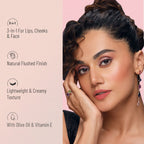 Swiss Beauty Lip & Cheek Cream - Berrylicious - Distacart