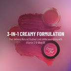 Swiss Beauty Lip & Cheek Cream - Berrylicious - Distacart