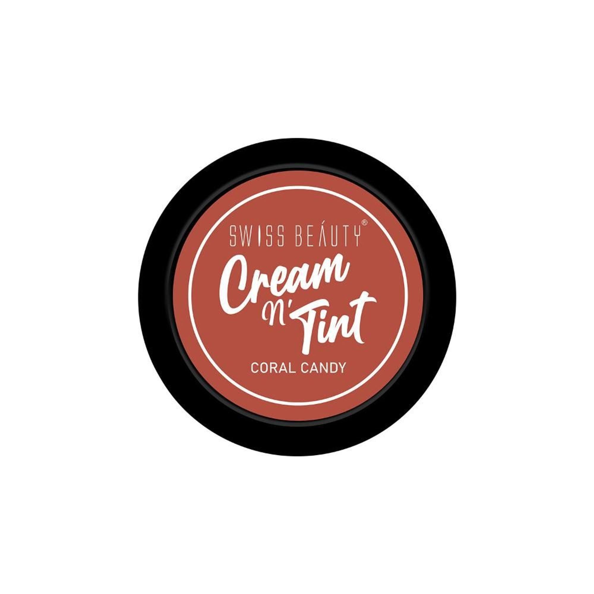 Swiss Beauty Lip & Cheek Cream - Coral Candy - Distacart