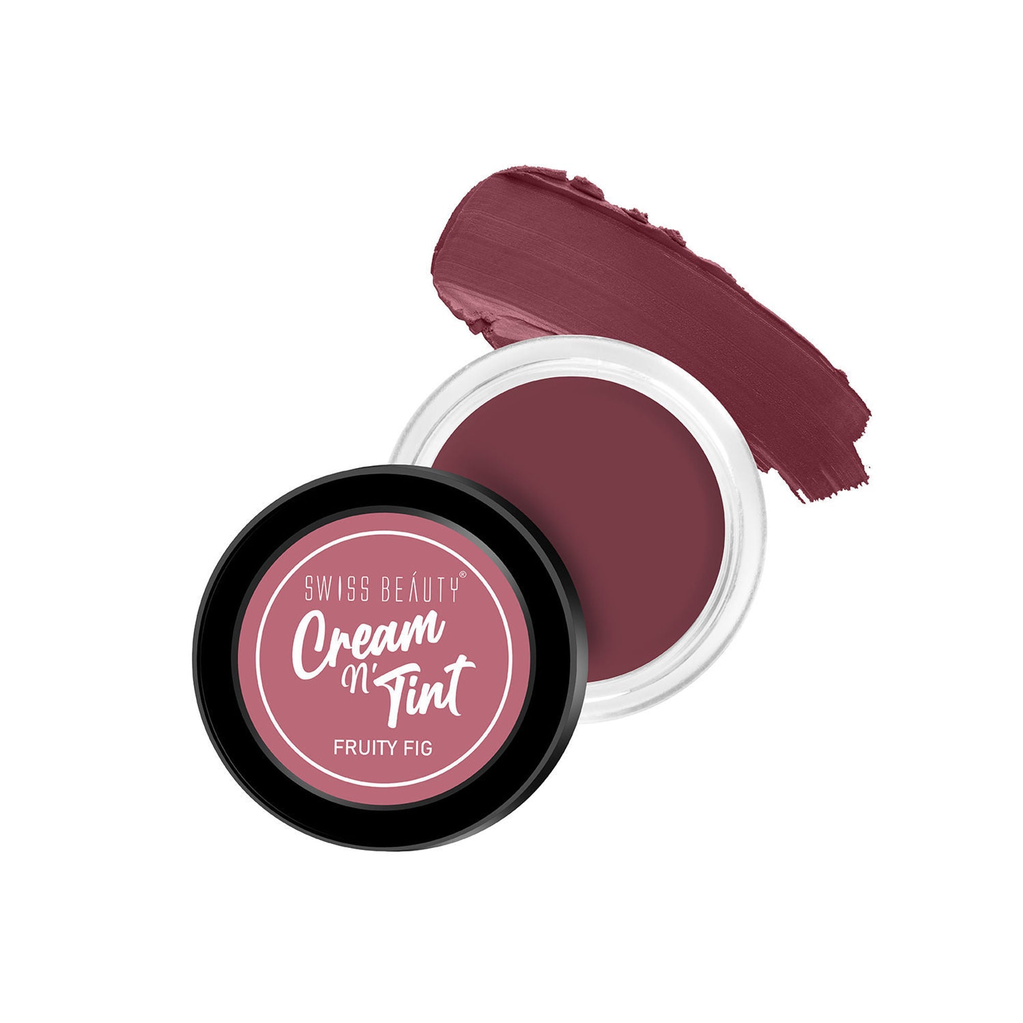Swiss Beauty Lip & Cheek Cream - Fruity Fig - Distacart