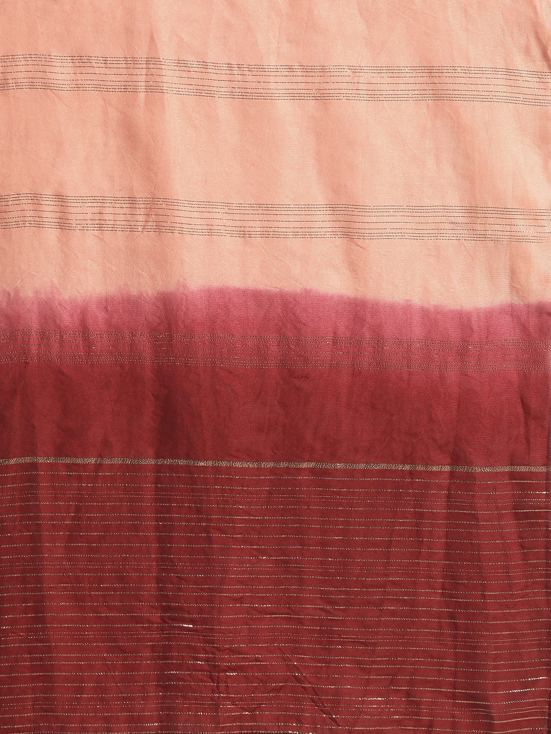 Sangria Women Red Ethnic Motifs Embroidered Pure Cotton Kurta with Trousers & With Dupatta