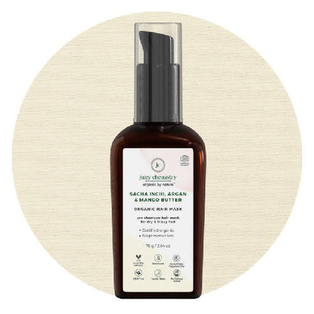 Juicy Chemistry Sacha Inchi, Argan & Mango Butter Hair Mask