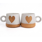 Simply Soho Golden Heart Mug