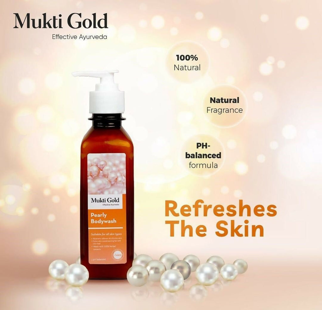 Axiom Mukti Gold Pearly Body Wash