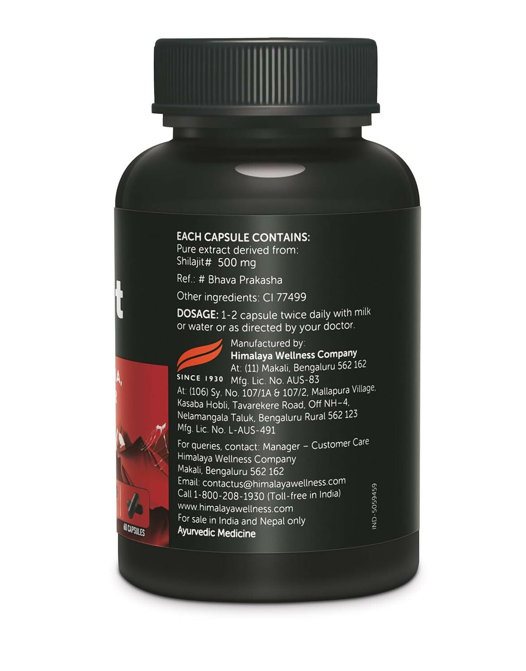 Himalaya Herbals SJ Capsules For Supports Healthy Testosterone Levels - Distacart