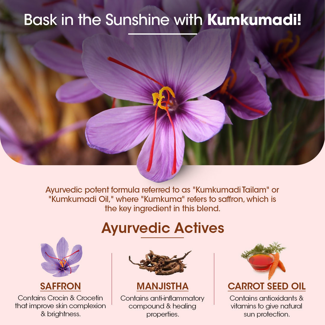 TAC - The Ayurveda Co. Kumkumadi Hydrating Sunscreen SPF 60+ PA++++