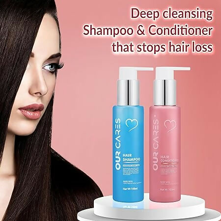 Our Cares Hair Fall Shampoo & Conditioner - Combo