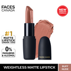 Faces Canada Weightless Matte Finish Lipstick - Buff Nude 05