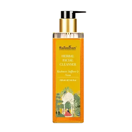 Rajasthan Herbals Herbal Facial Cleanser with Kashmiri Saffron & Neem