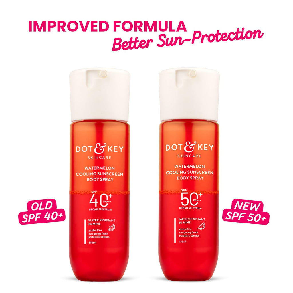 Dot & Key Watermelon Cooling Sunscreen Body Spray SPF 40 Pa+++