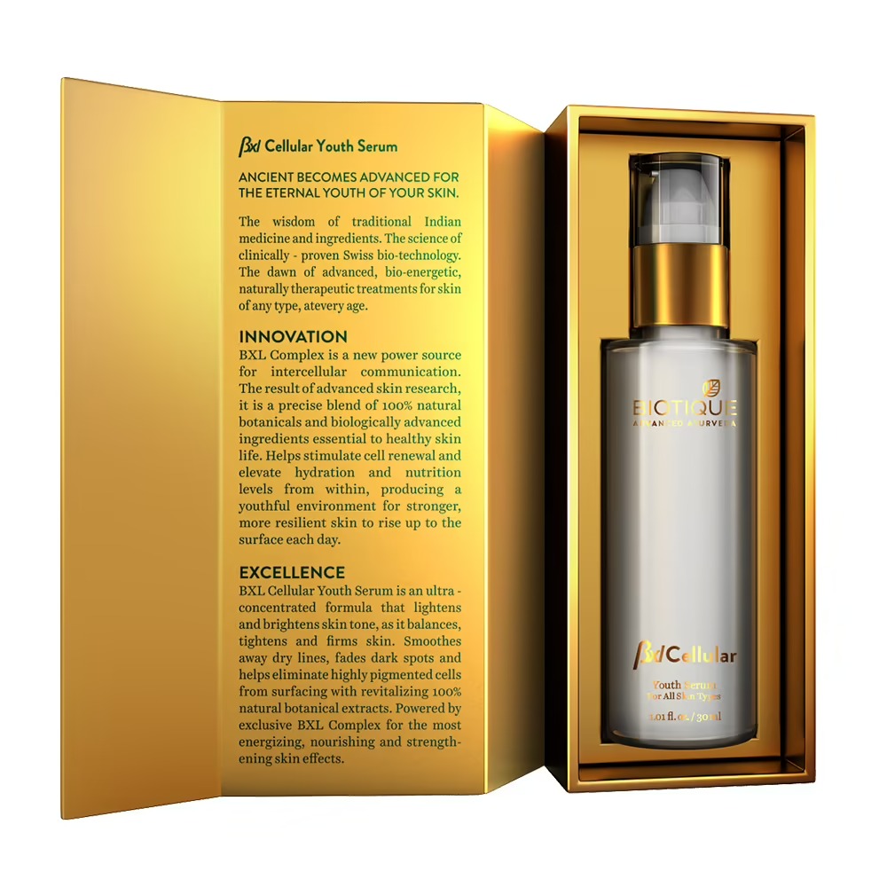 Biotique Advanced Organics Anti-Age BXL Cellular Youth Serum