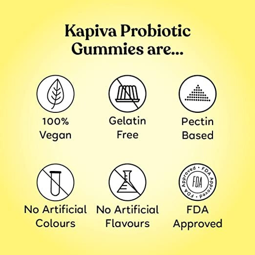 Kapiva Ayurveda Probiotics with Amla Gummies - Distacart