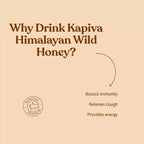 Kapiva Himalayan Wild Honey - Pure, Natural and Healthy, 600 gm