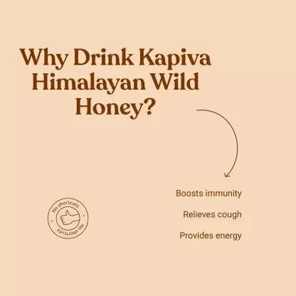 Kapiva Himalayan Wild Honey - Pure, Natural and Healthy, 600 gm