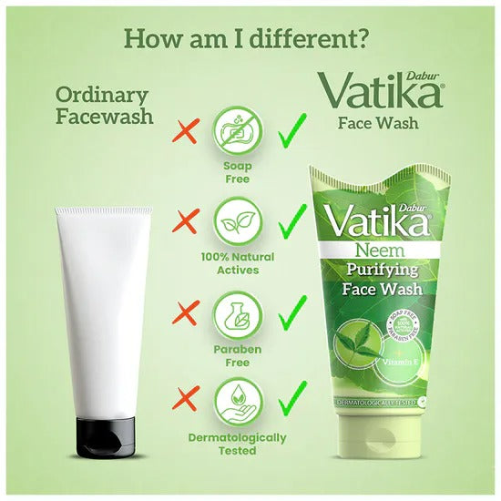 Dabur Vatika Neem Face Wash
