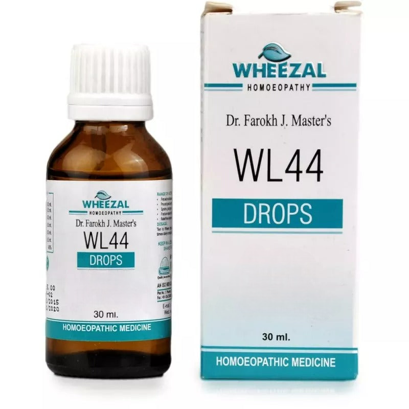 Wheezal Homeopathy WL-44 Drops - Distacart