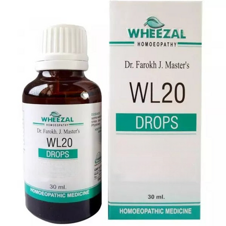 Wheezal Homeopathy WL-20 Drops