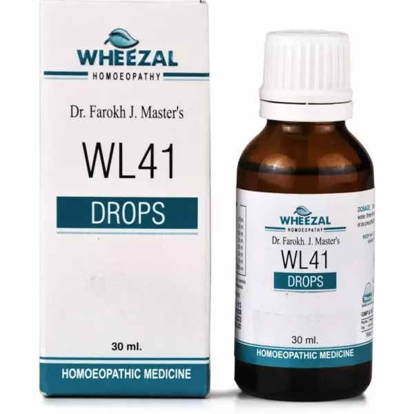 Wheezal Homeopathy WL-41 Drops - Distacart