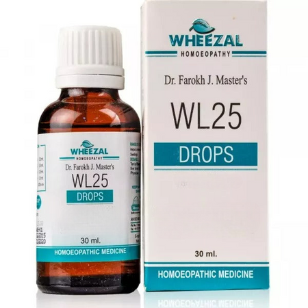 Wheezal Homeopathy WL-25 Drops