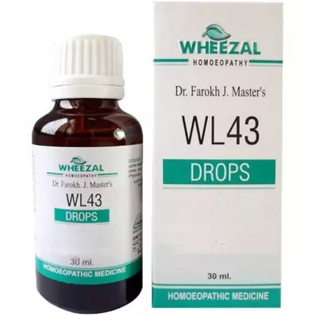 Wheezal Homeopathy WL-43 Drops
