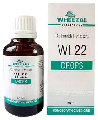 Wheezal Homeopathy WL-22 Drops