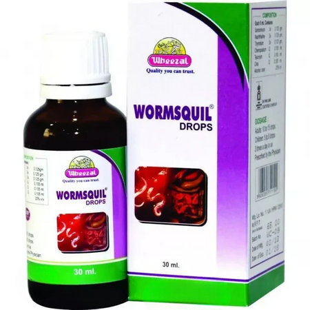 Wheezal Homeopathy Wormsquil Drops