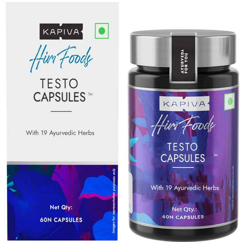 Kapiva Ayurveda Himfoods Testosterone Booster Capsules - Distacart