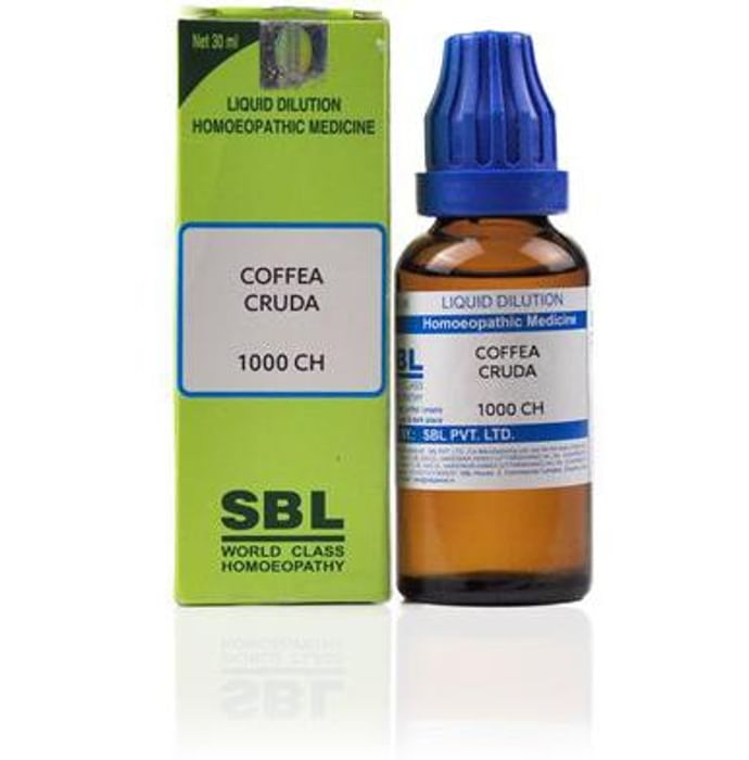 SBL Homeopathy Coffea Cruda Dilution - Distacart