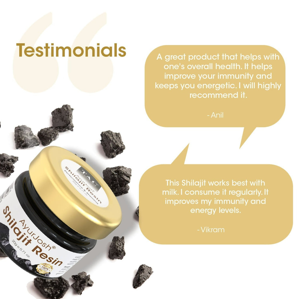TAC - The Ayurveda Co. 100% Natural Himalayan SJ Resin for IM - Distacart