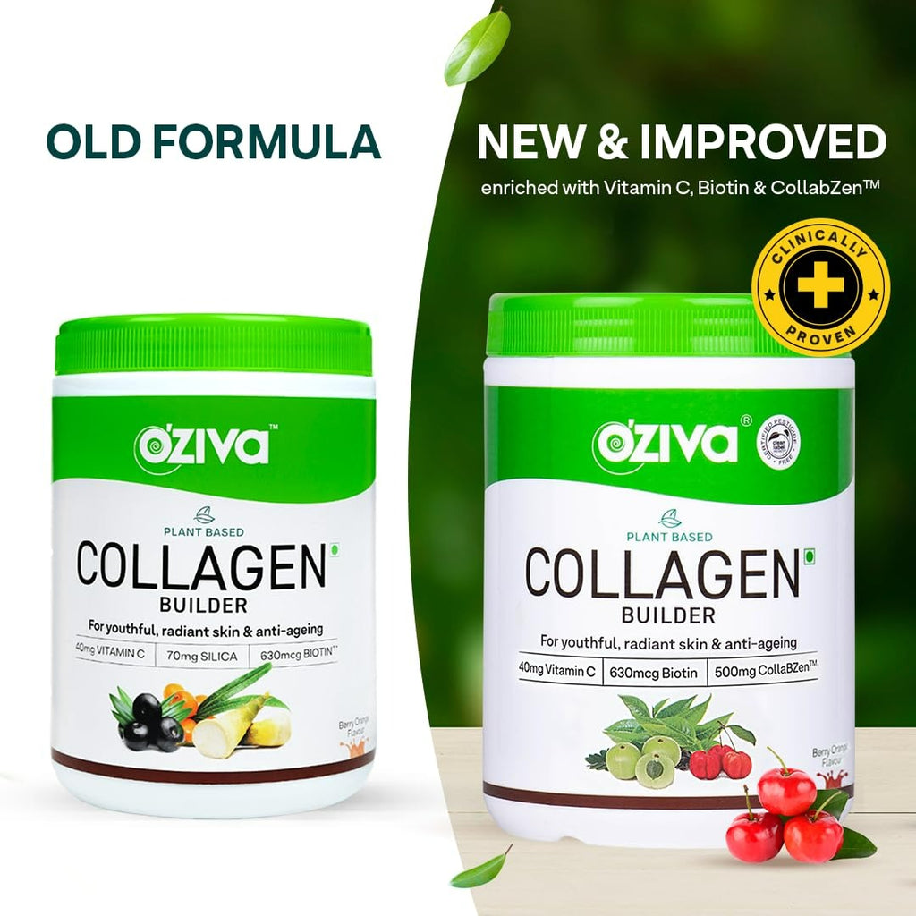 OZiva Plant Based Collagen Builder - Distacart
