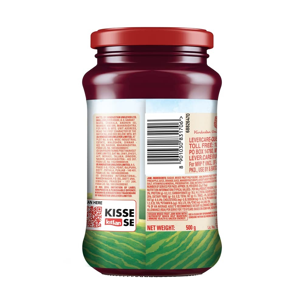 Kissan Mixed Fruit Jam - Distacart