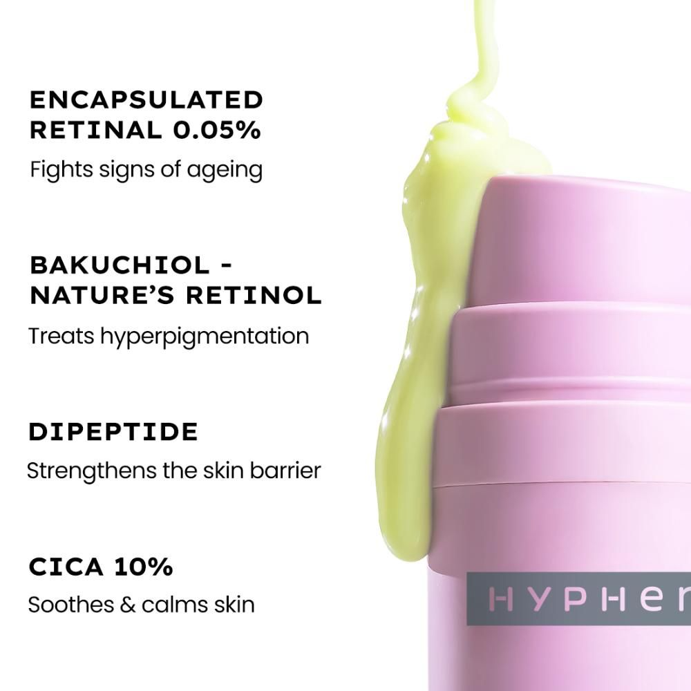 Hyphen By Kriti Sanon 0.05% Retinal Reset Serum, Boosts Collagen, Reduces Wrinkles