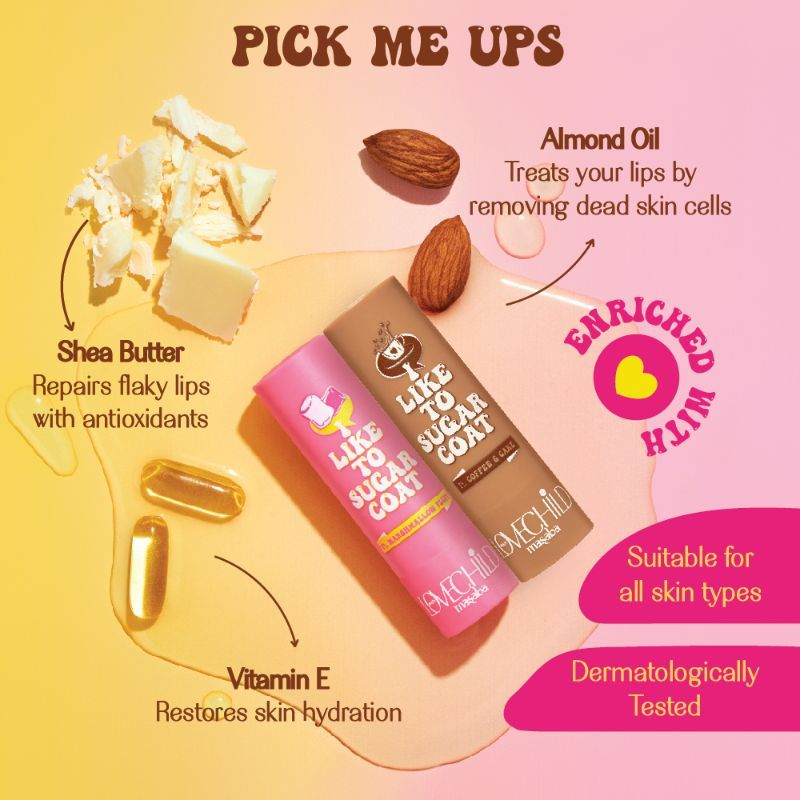 LoveChild By Masaba Gupta Lip Balm - I Like To Sugar Coat Coffee Cake - Distacart