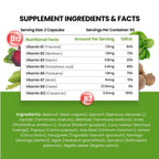 Himalayan Organics Organic B12 500mg Vegetarian Capsules - Distacart