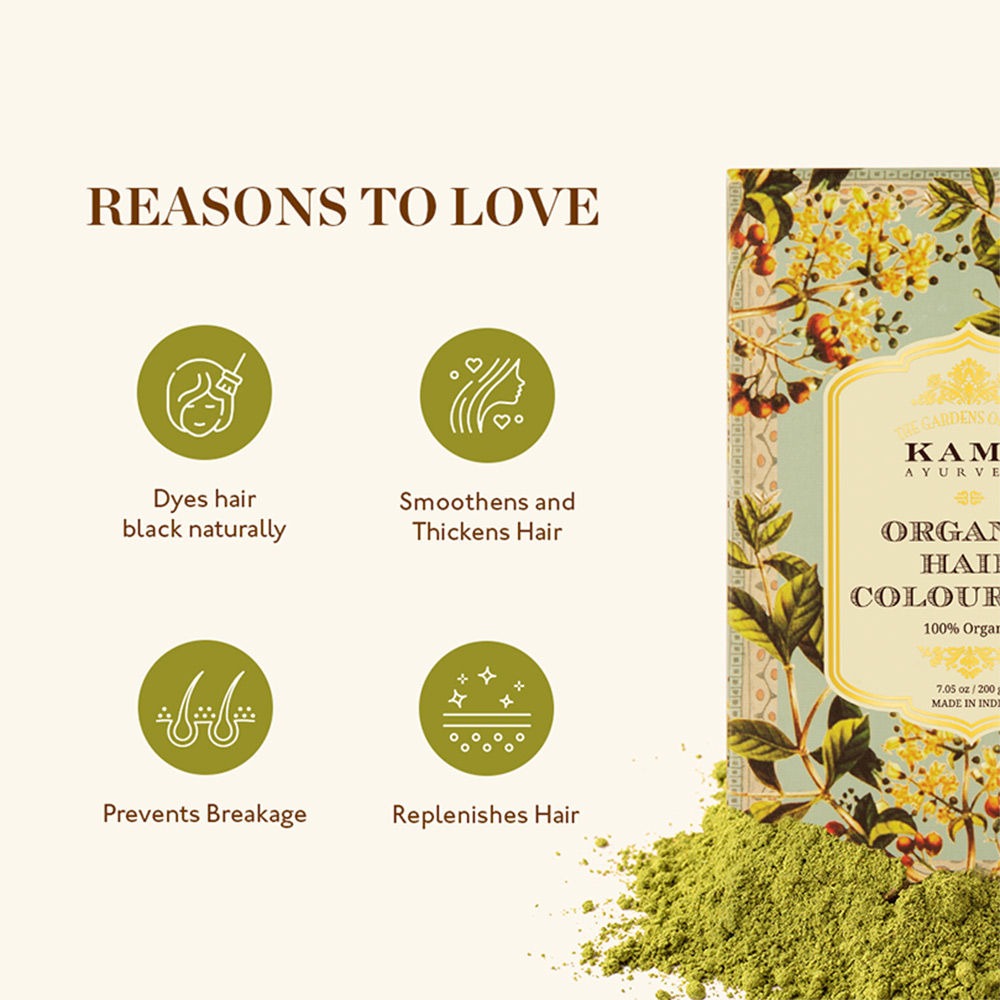 Kama Ayurveda Organic Hair Color Kit - Distacart