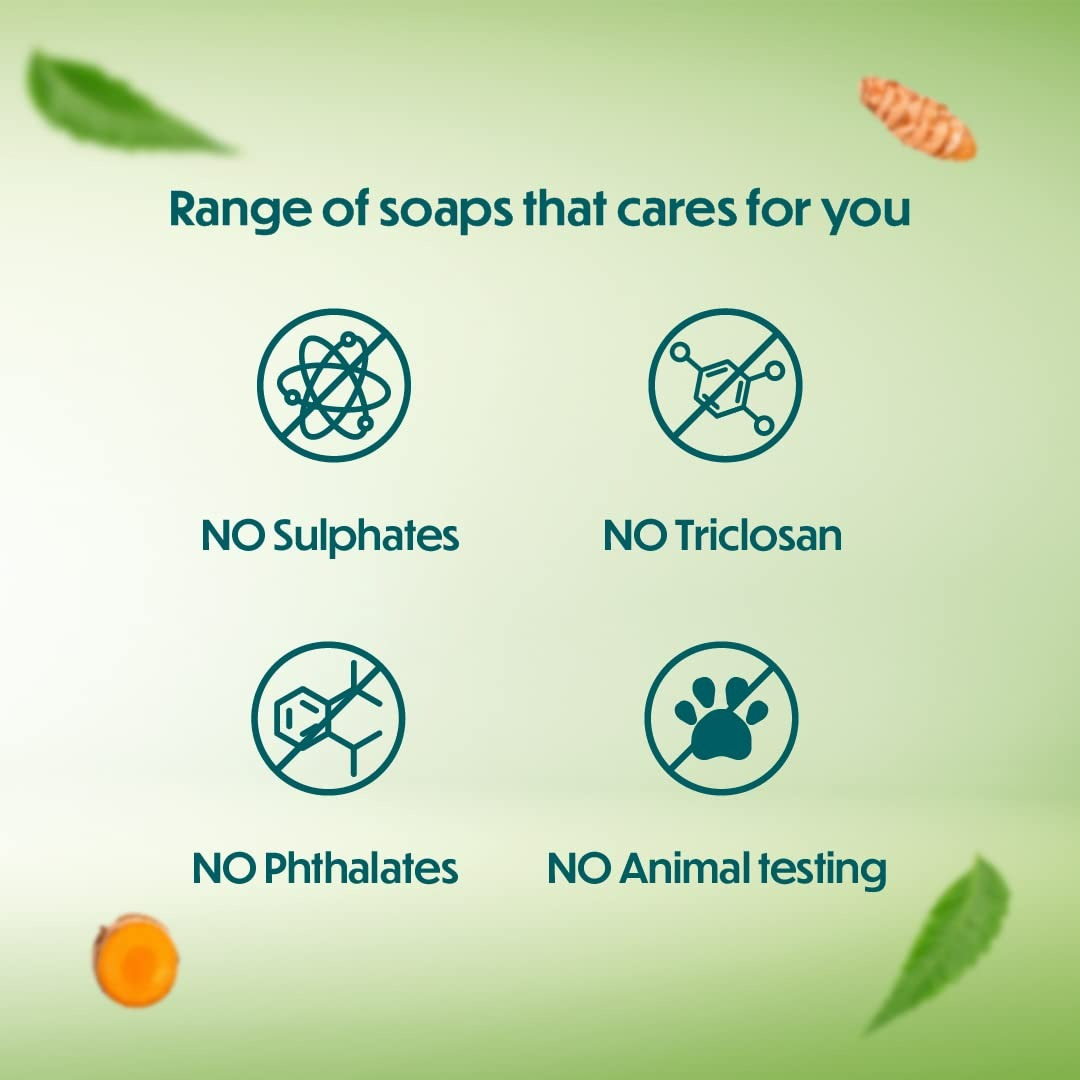 Himalaya Herbals Neem Turmeric Soap pack of 4