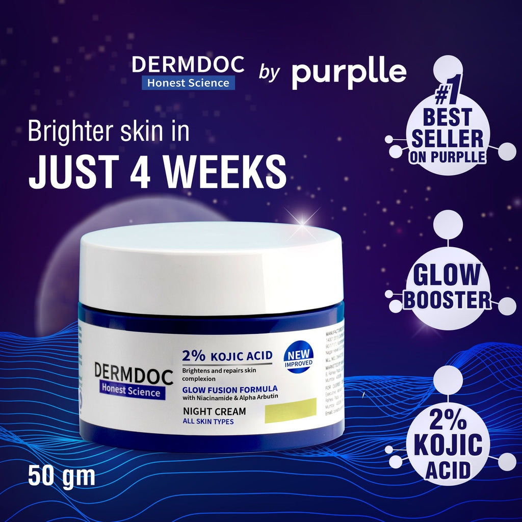 Dermdoc 2% Kojic Acid Night Cream - Distacart