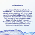 Dermdoc 2% Kojic Acid Night Cream - Distacart