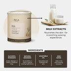 Rica Milk Liposoluble Wax for Sensitive Skin With Natural Beeswax