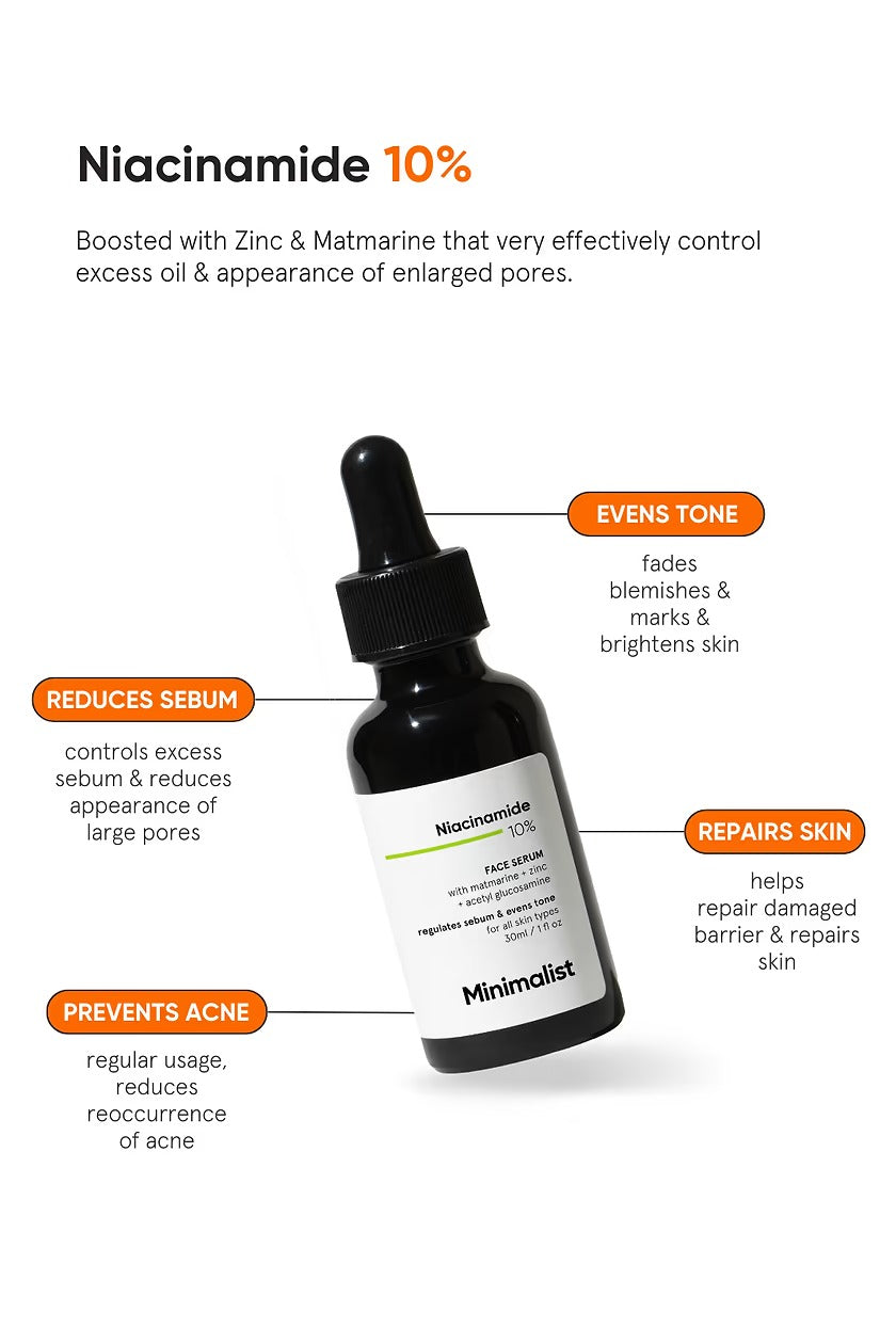 Minimalist Niacinamide 10% Face Serum - Distacart