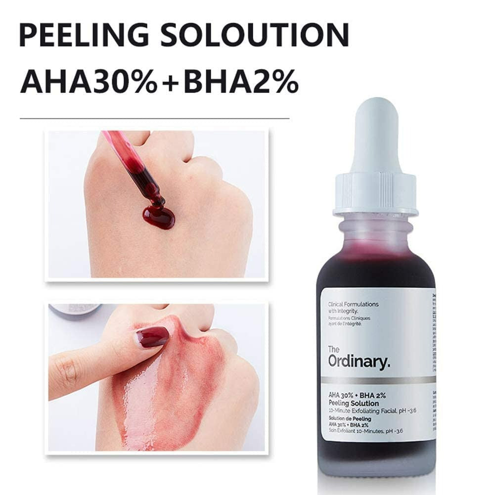 The Ordinary AHA 30% + BHA 2% Peeling Solution Serum - Distacart