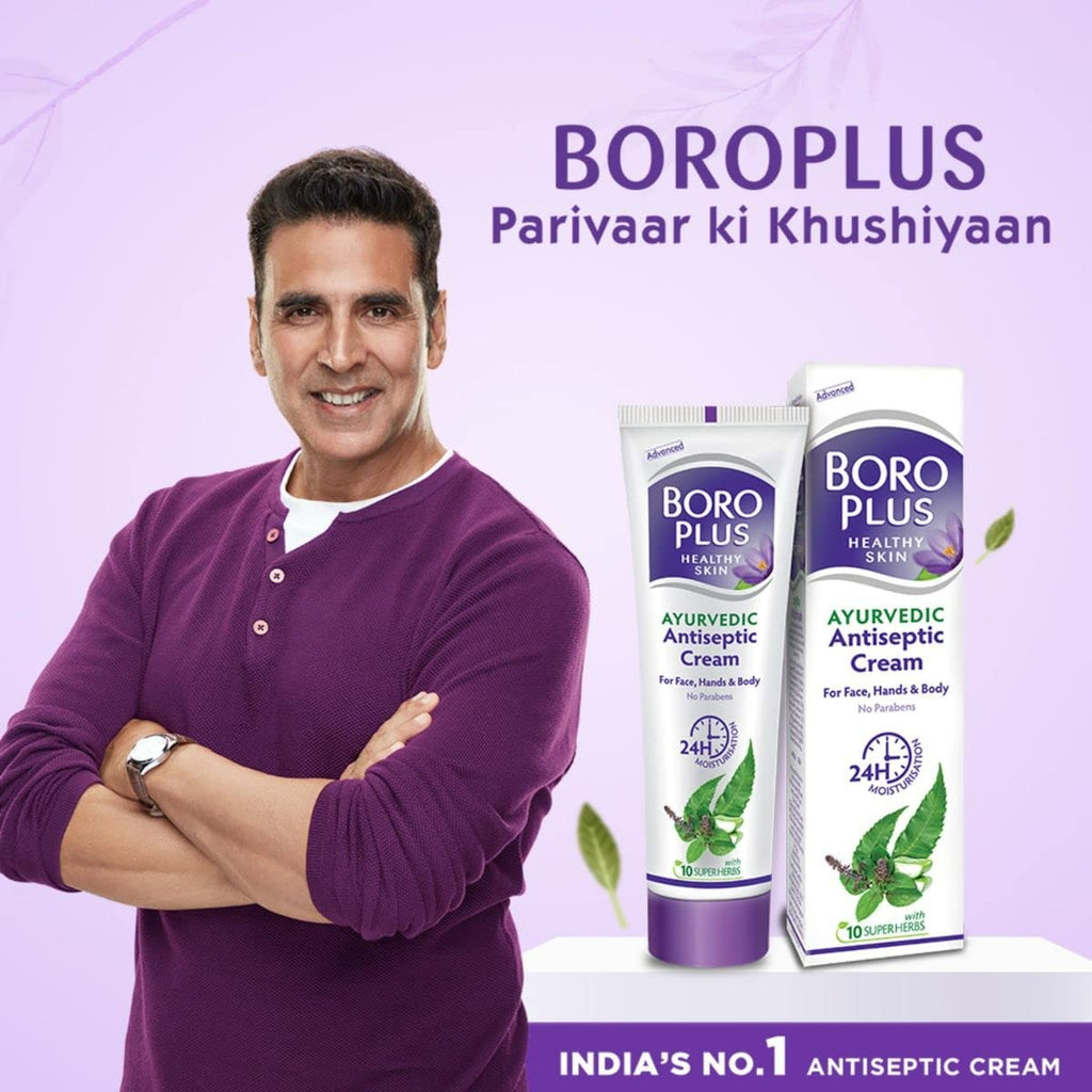 BoroPlus Ayurvedic Antiseptic Moisturisation Cream for Face, Hand & Body - Distacart