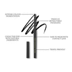 Forest Essentials Charcoal Black Gulaab Khaas Kajal - Distacart