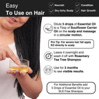 Soulflower Rosemary Oil for Healthy Hair and Shiny Skin
