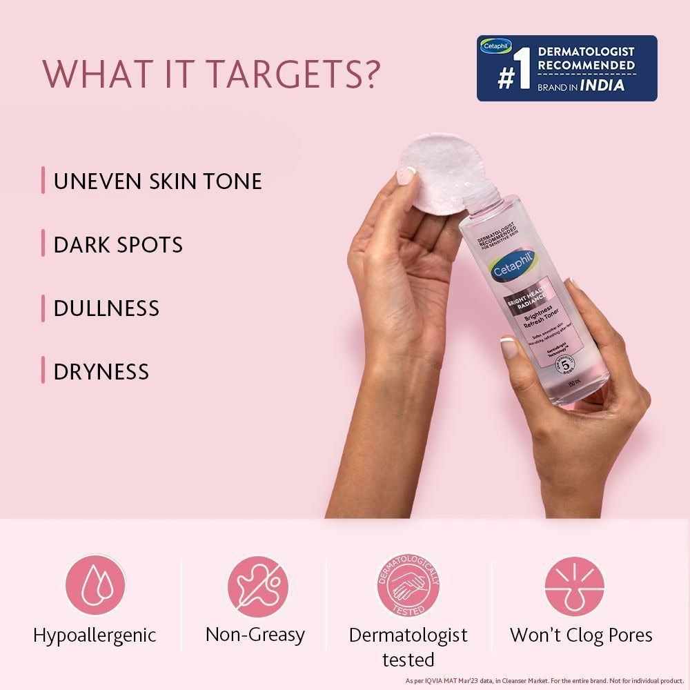 Cetaphil Bright Healthy Radiance Refresh Toner - Distacart